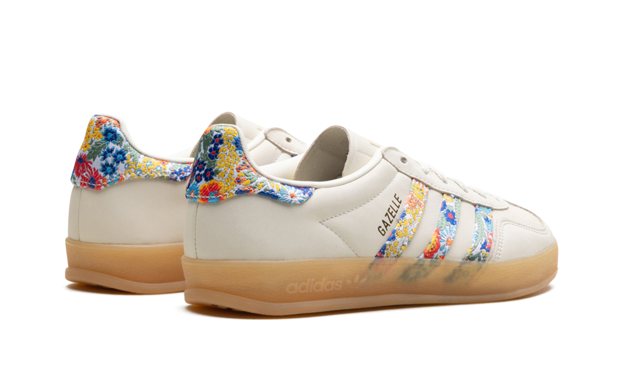 Adidas Gazelle Indoor Liberty London Floral Embroidery Stripes (W) 4