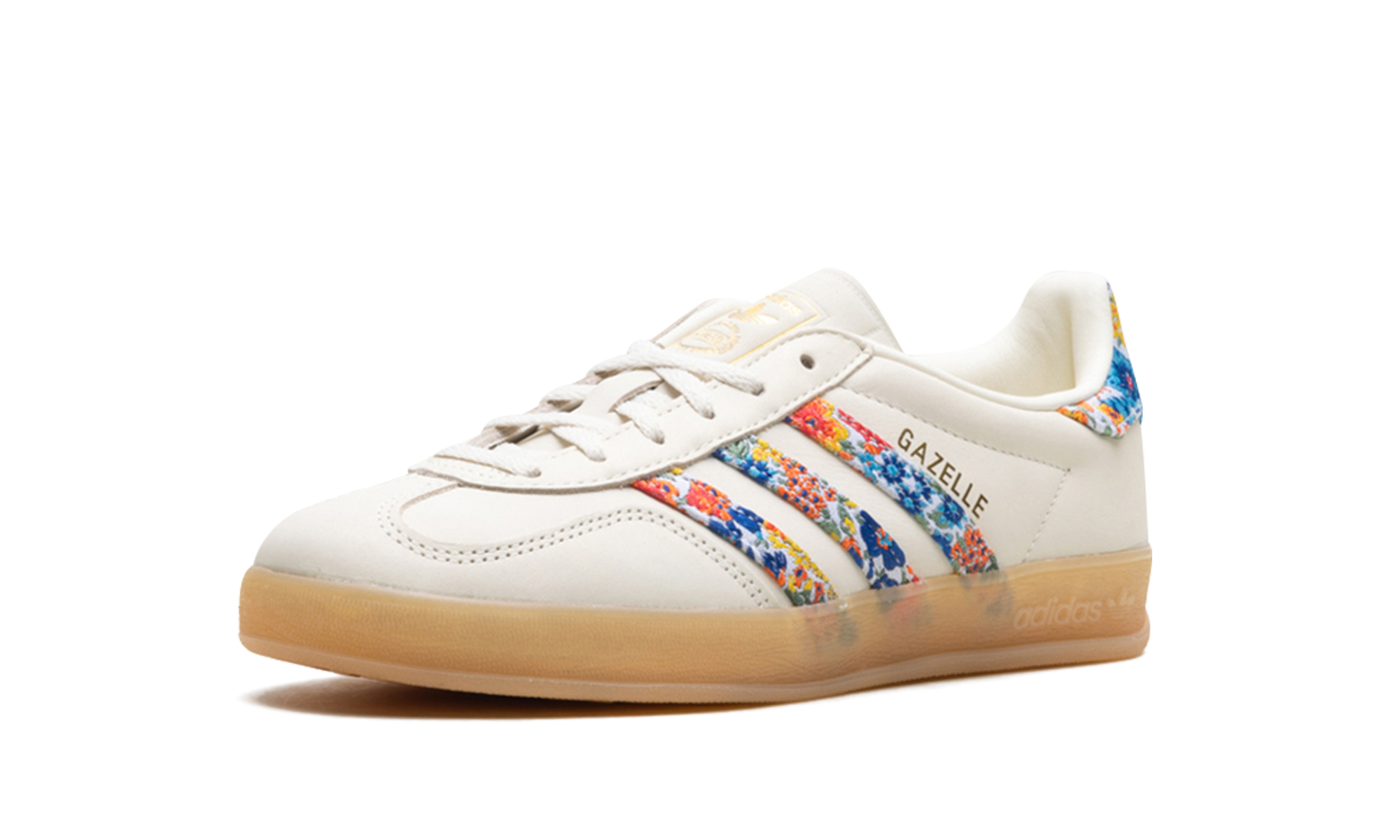 Adidas Gazelle Indoor Liberty London Floral Embroidery Stripes (W) 5