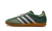 Adidas Gazelle Indoor mineral Green Silver 5