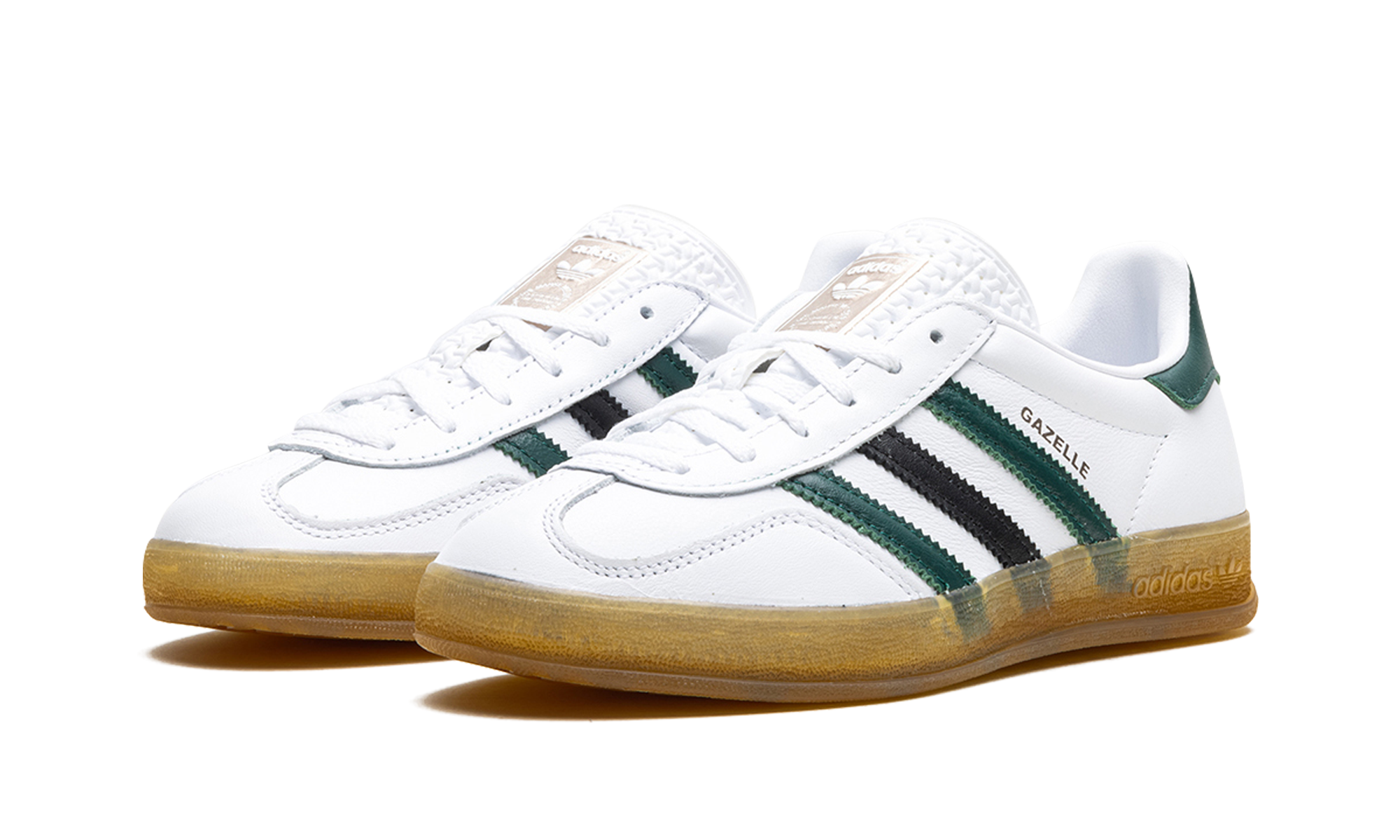 Adidas Gazelle Indoor White Collegiate Green 3