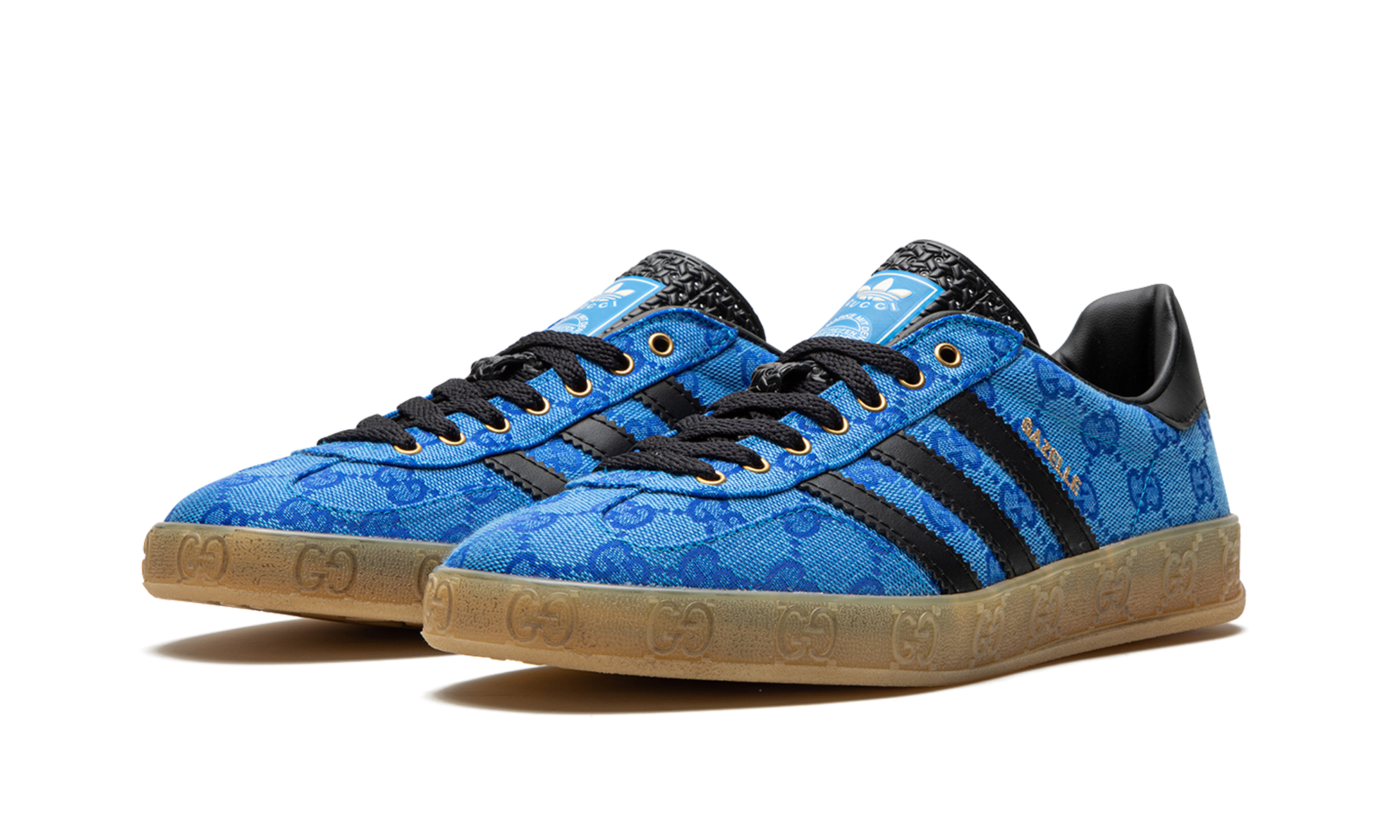 Adidas Gazelle x Gucci Blue 2