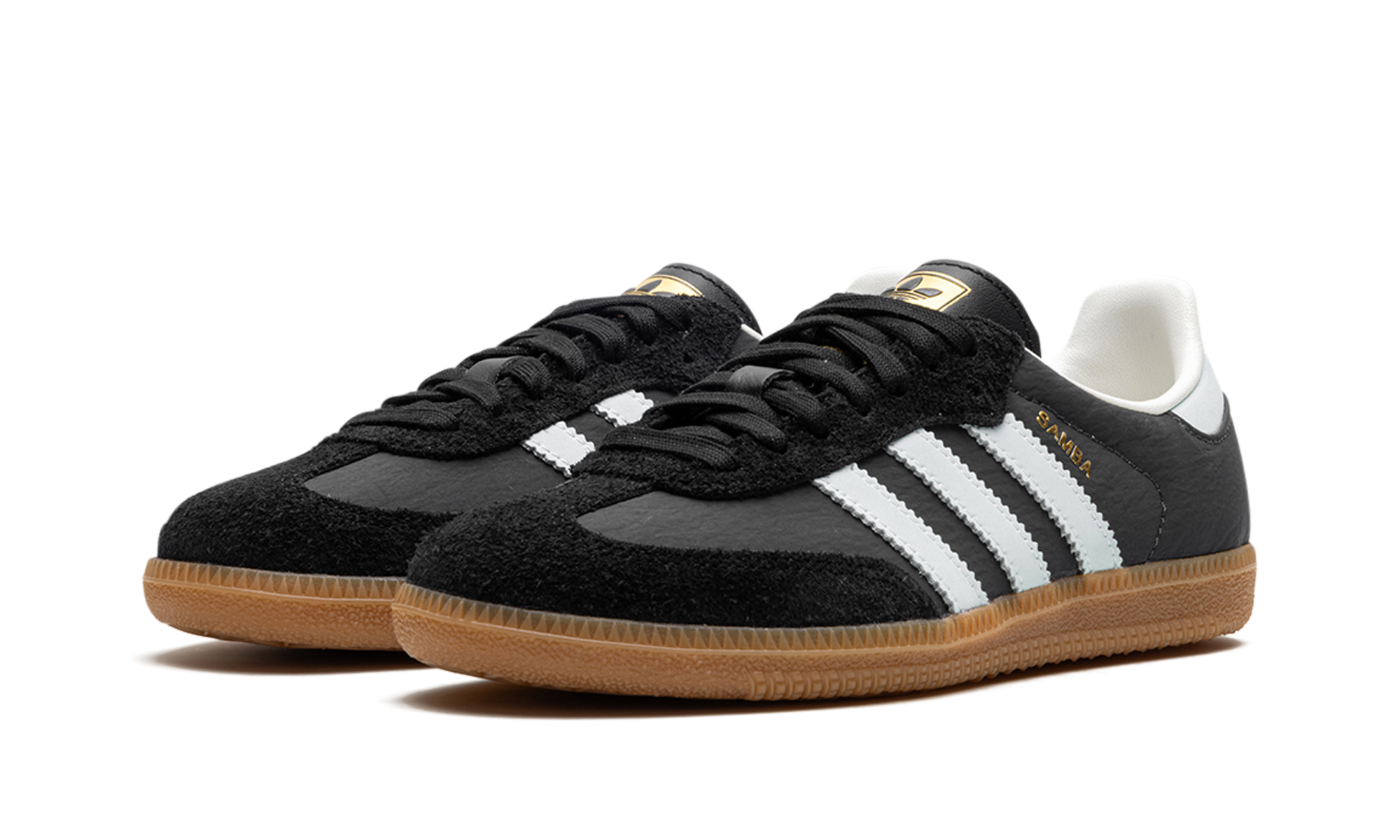 Adidas Samba OG Carbon Almost Blue Gum 3