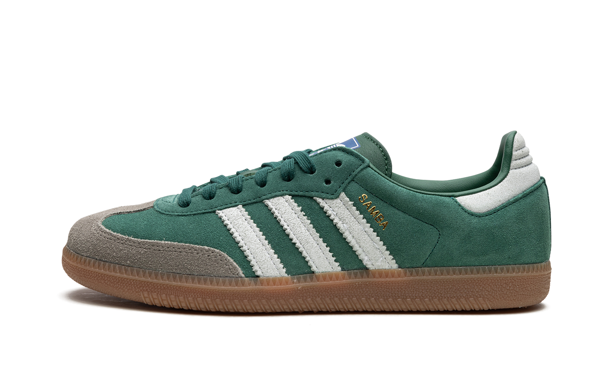 Adidas Samba OG Collegiate Green Gum Gray Toe 1