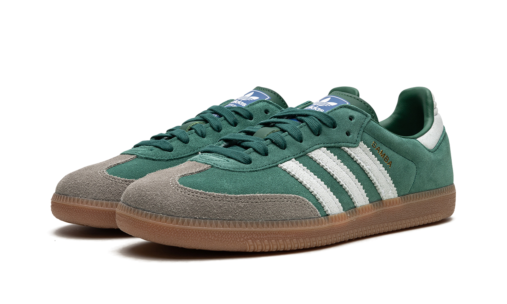 Adidas Samba OG Collegiate Green Gum Gray Toe 3