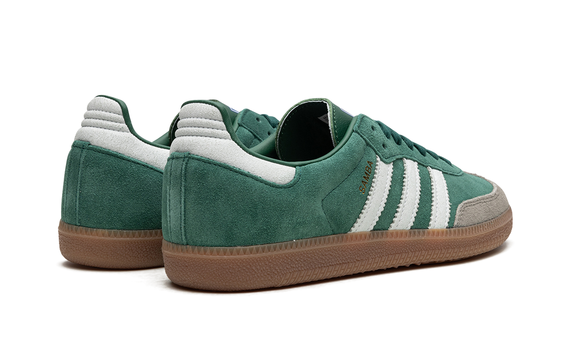 Adidas Samba OG Collegiate Green Gum Gray Toe 4