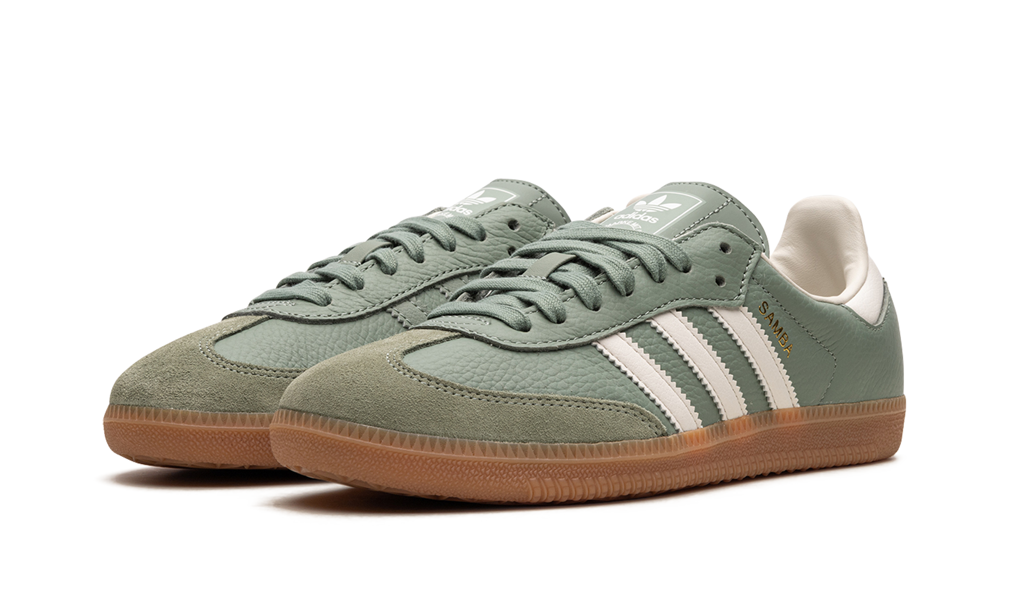 Adidas Samba OG Silver Green (W) 3