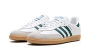 Adidas Samba OG White Collegiate Green Gum (Kids) 3