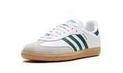 Adidas Samba OG White Collegiate Green Gum (Kids) 5