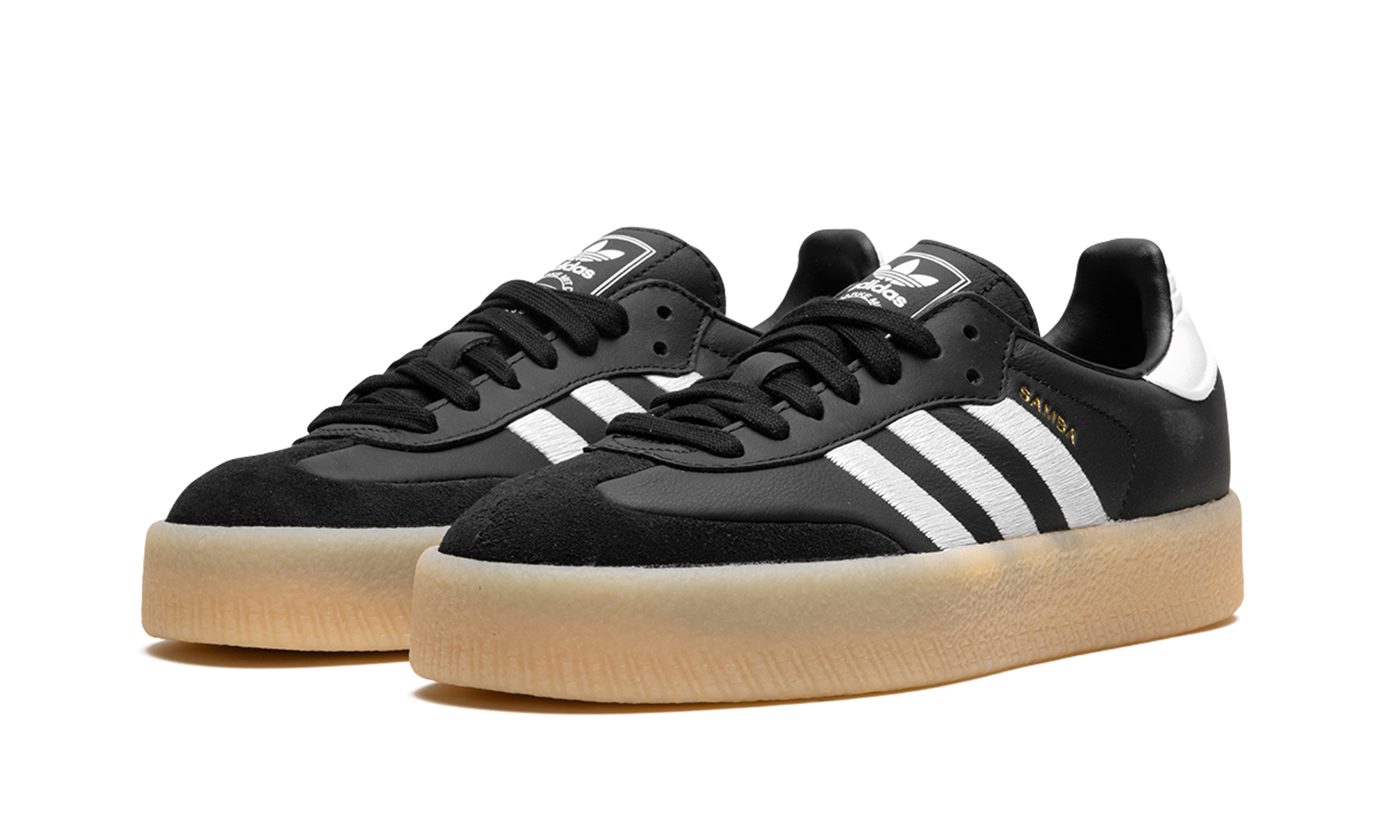 Adidas Sambae Black White Gum 7