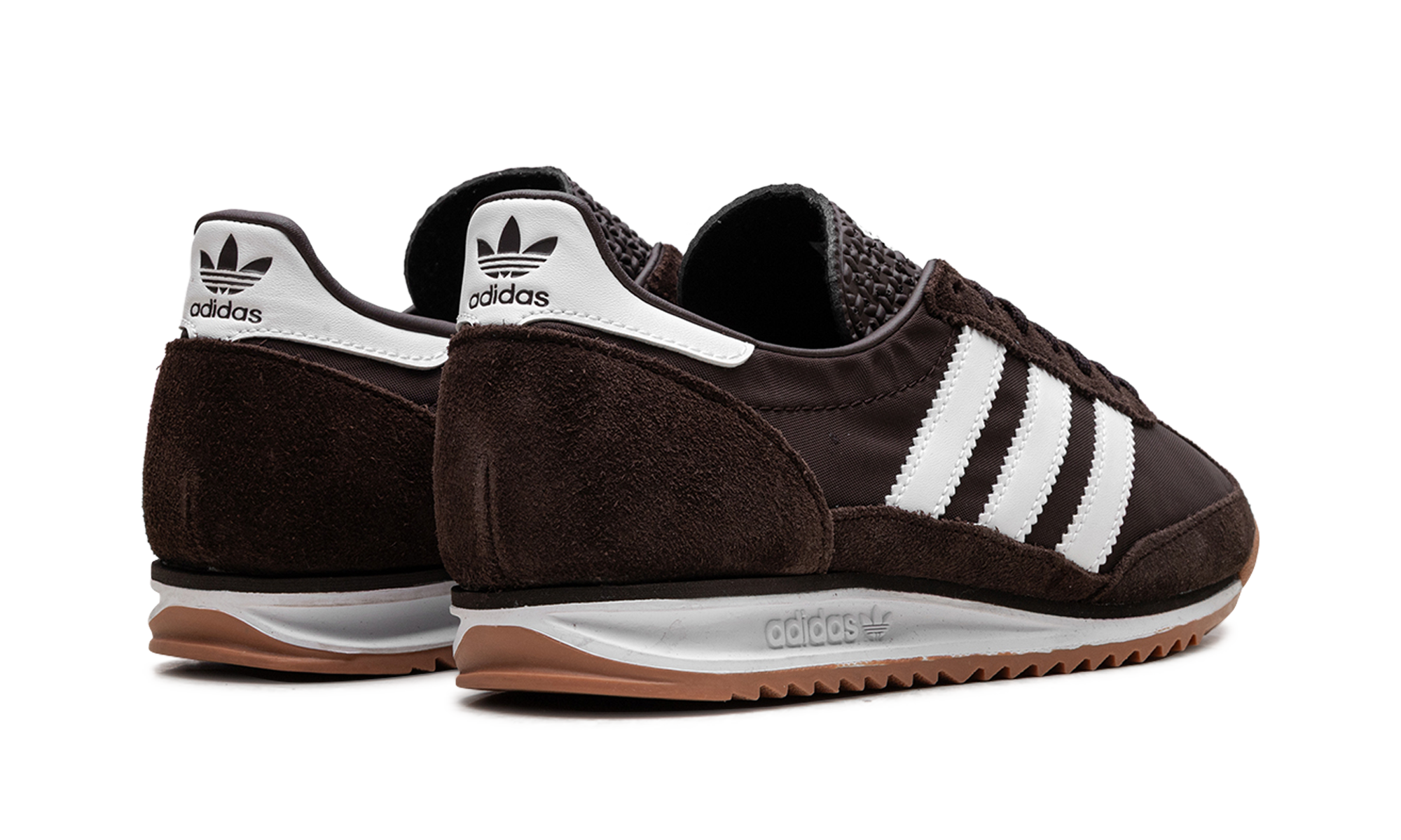 Adidas SL72 Dark Brown White 4