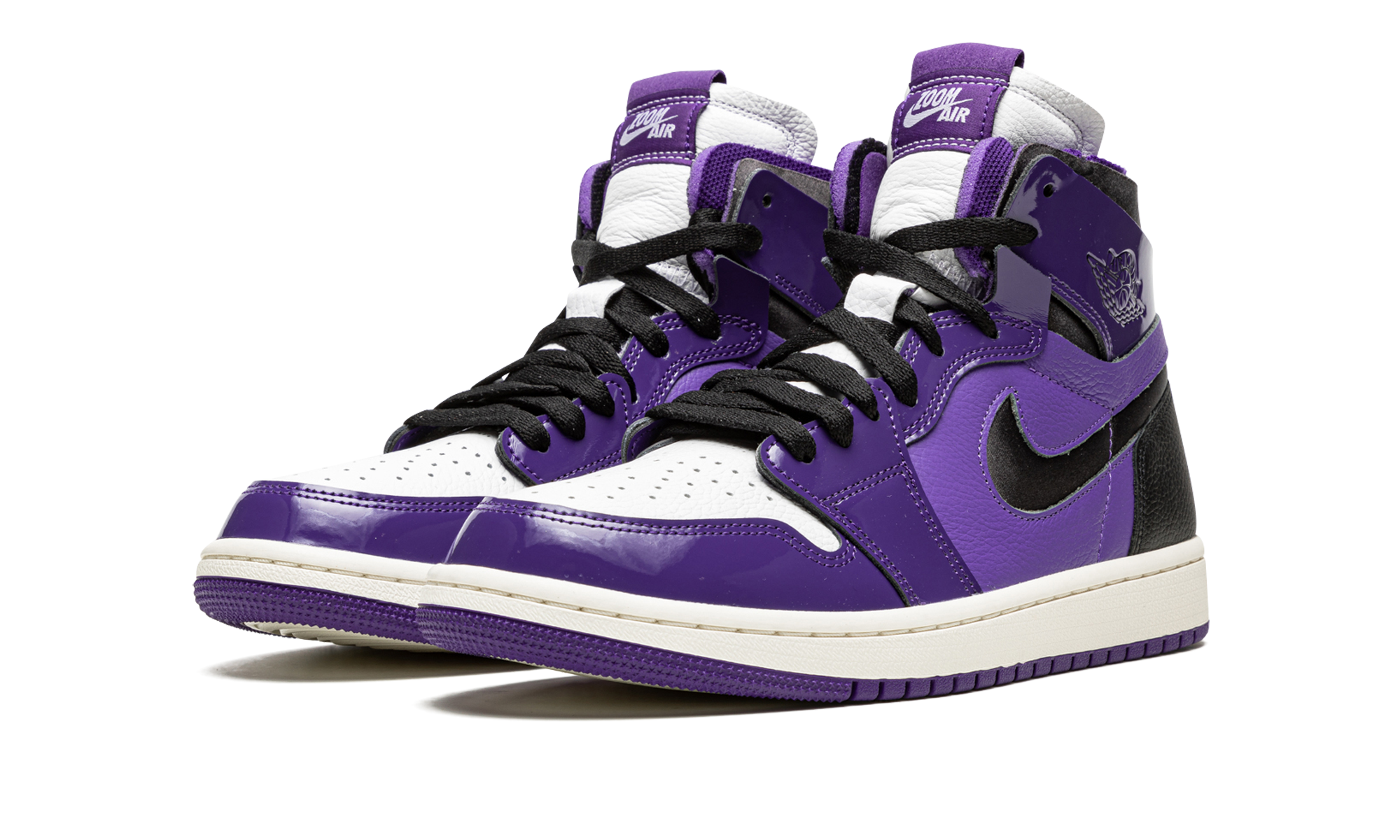 Air Jordan 1 High Zoom Air CMFT Short Purple Patent 2