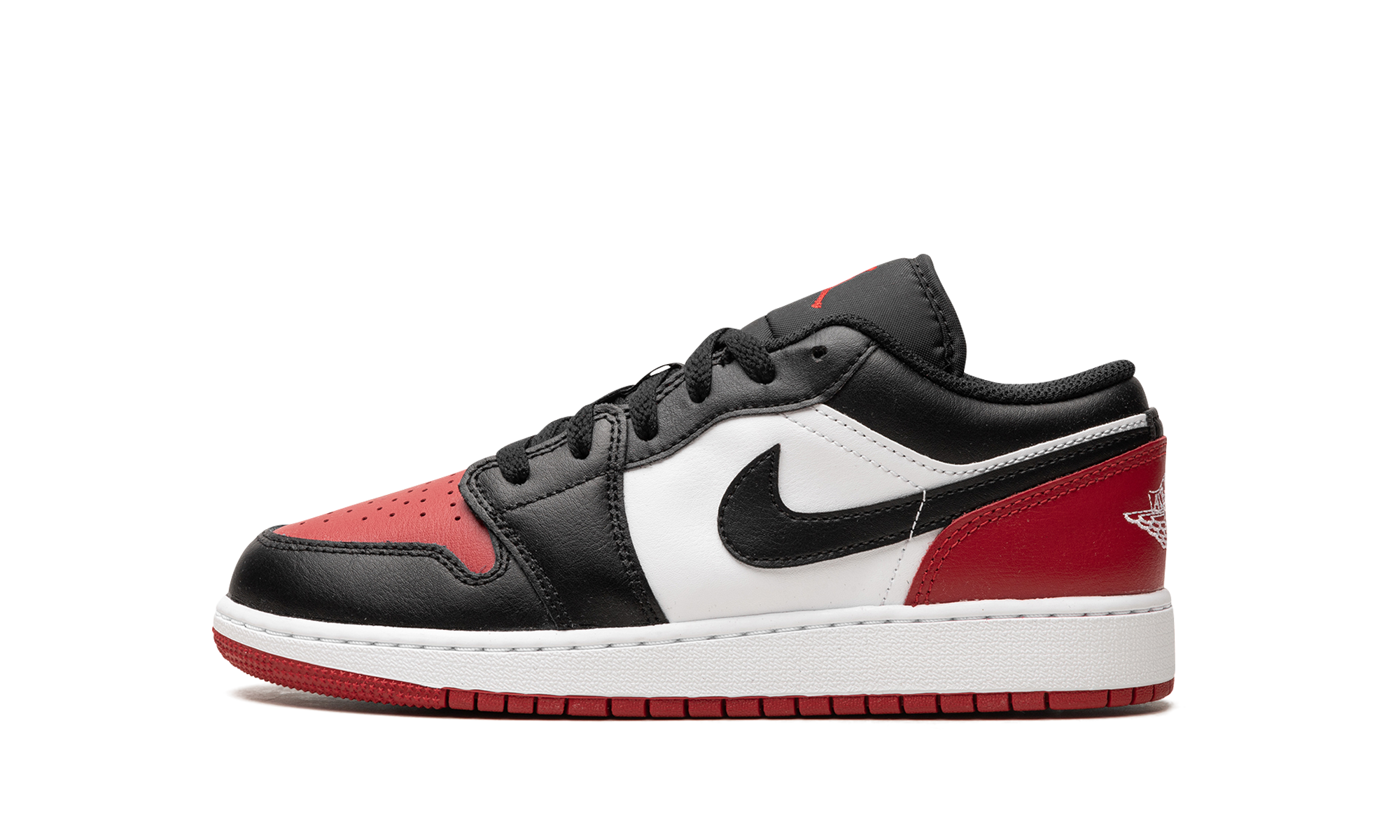 Air Jordan 1 Low Bred Toe 2.0 (GS) 1