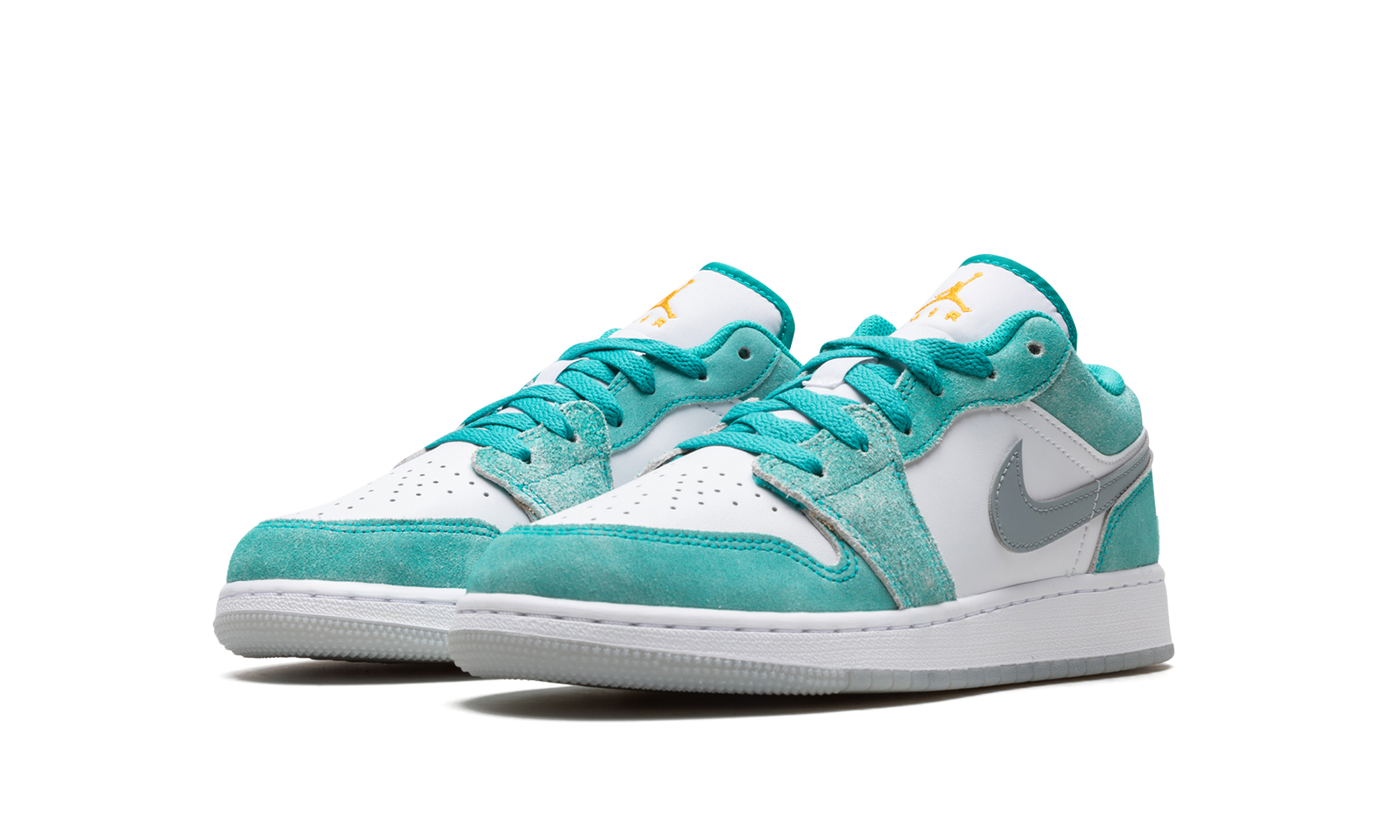Air Jordan 1 Low New Emerald Gray 2