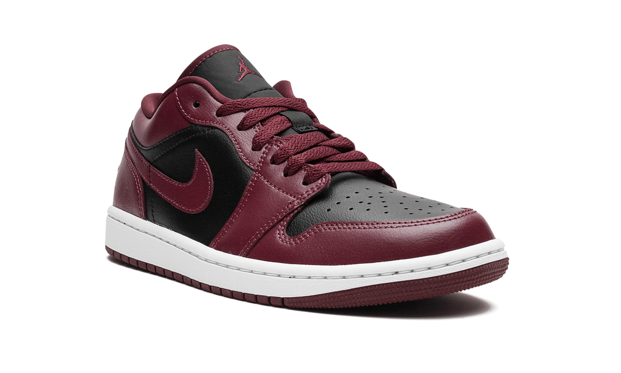 Air Jordan 1 Low WMNS Black Maroon 2