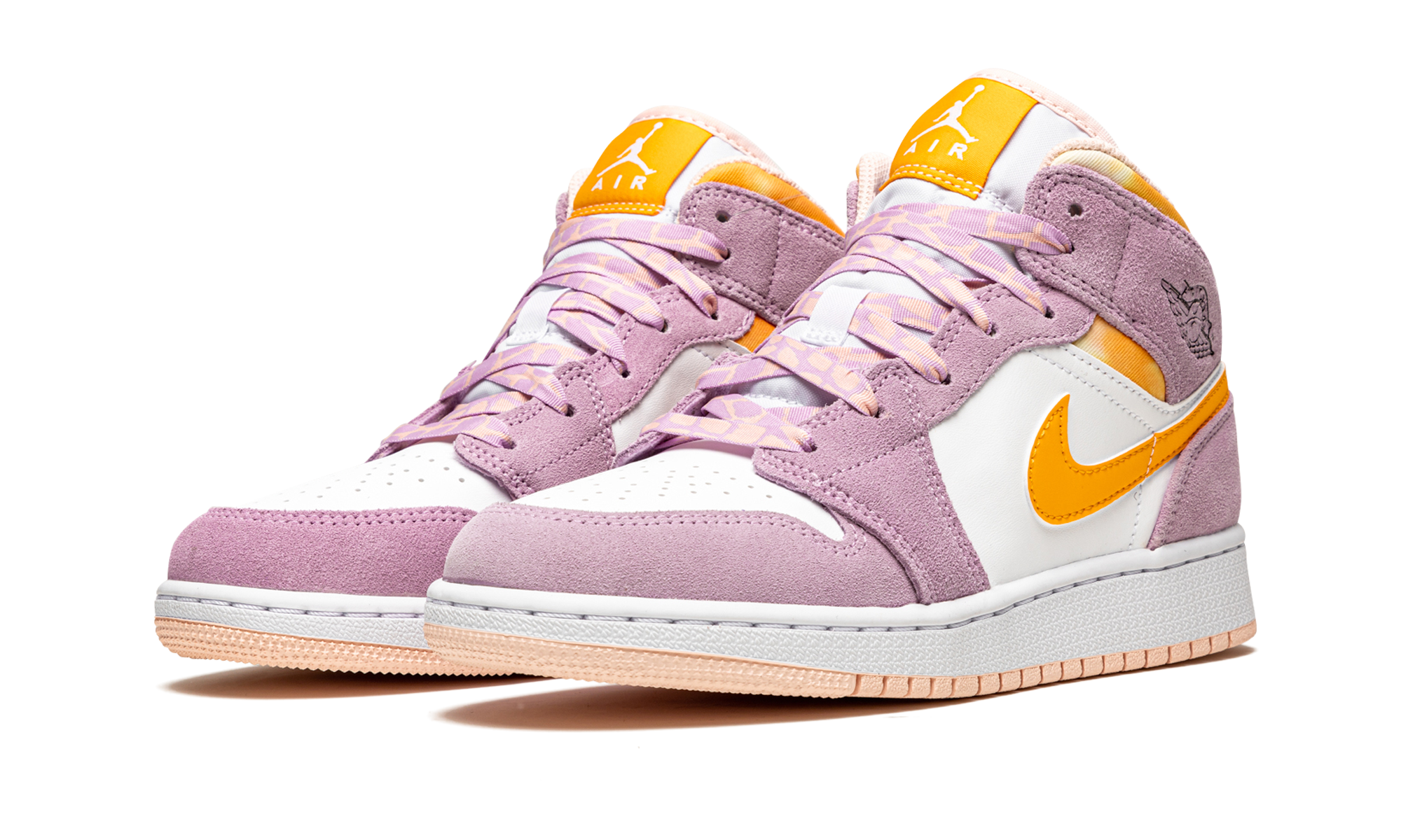 Air Jordan 1 Mid Arctic Pink (GS) 3