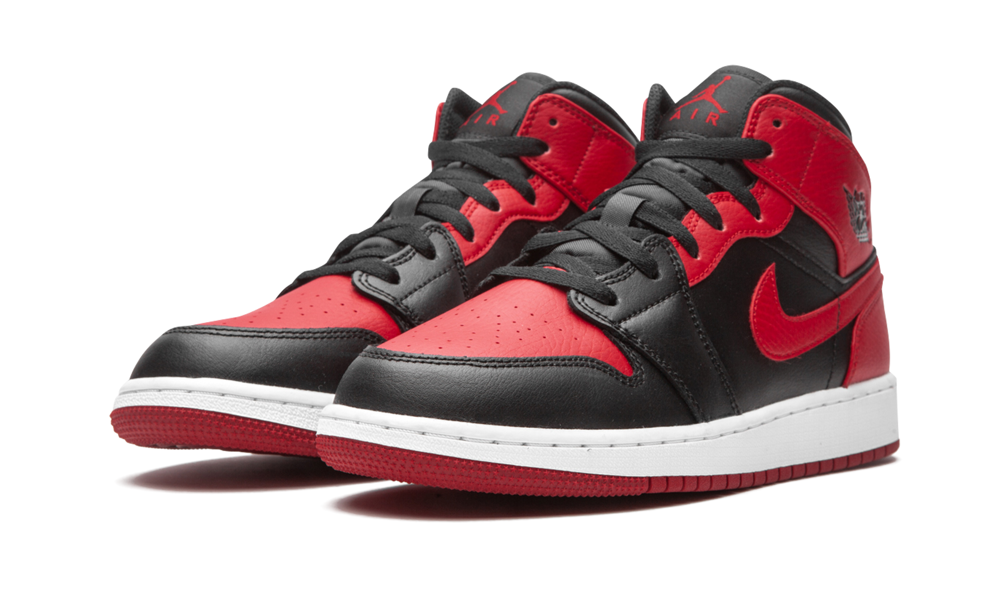 Air Jordan 1 Mid Banned (2020) (GS) 3