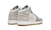 Air Jordan 1 Mid Beige Grey Suede (GS) 4