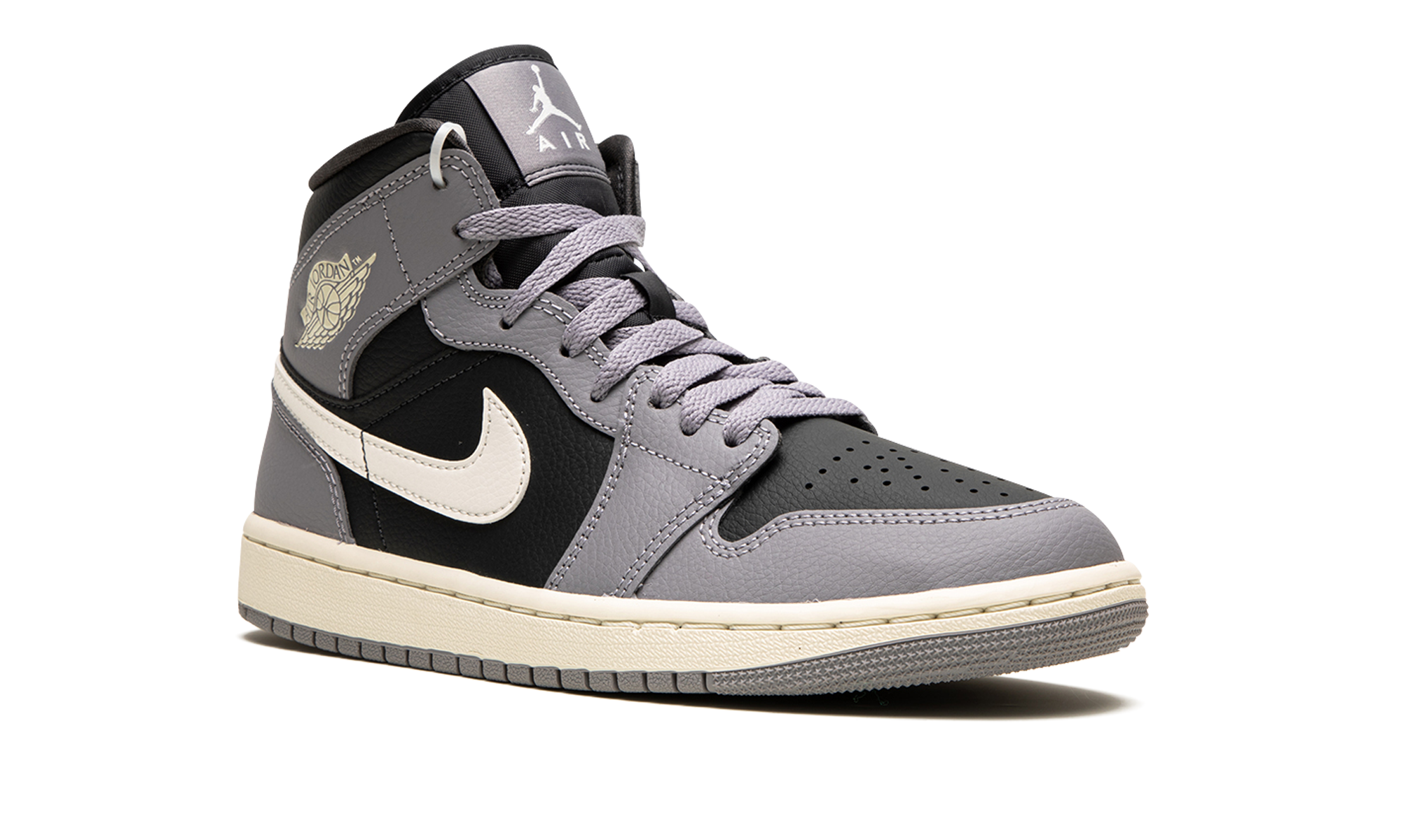 Air Jordan 1 Mid Cement Gray 2