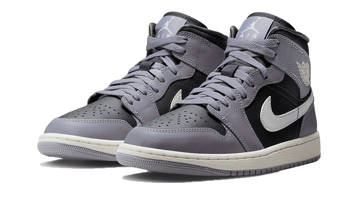 Air Jordan 1 Mid Cement Gray