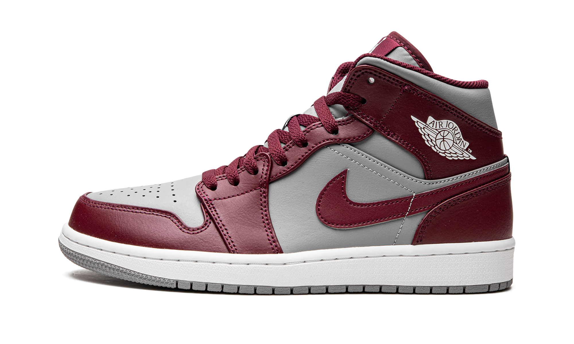Air Jordan 1 Mid Cherrywood Red 1