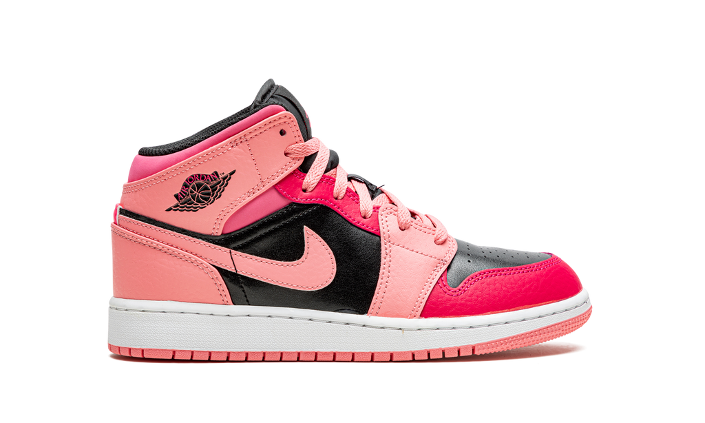 Air Jordan 1 Mid Coral Chalk (GS) 7
