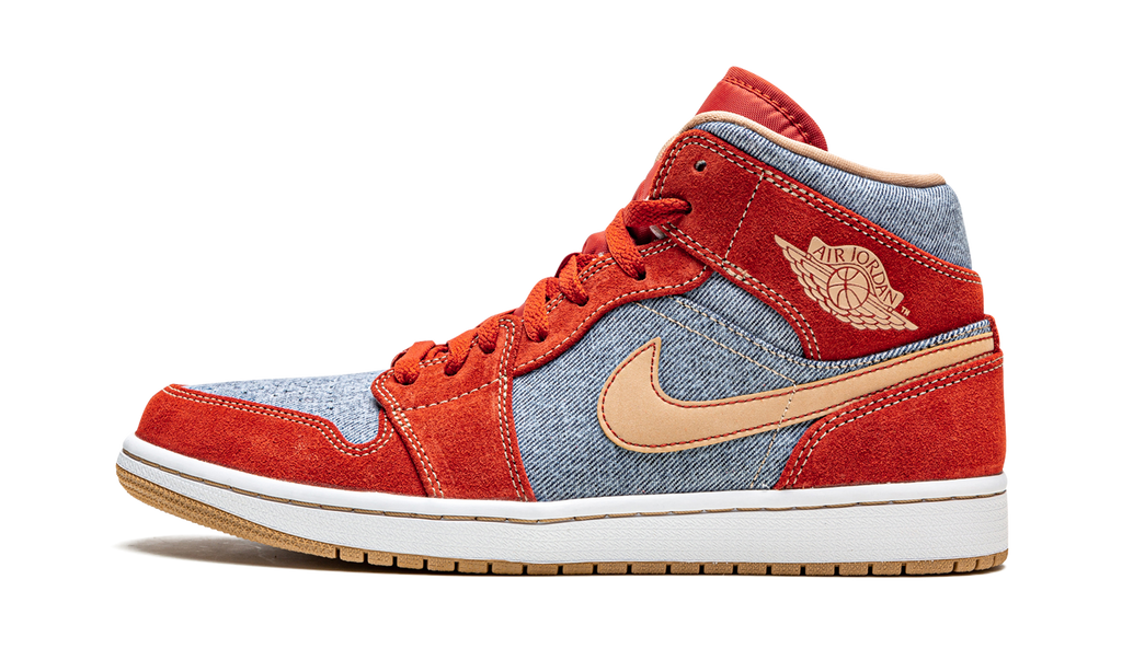 Air Jordan 1 Mid Denim 2