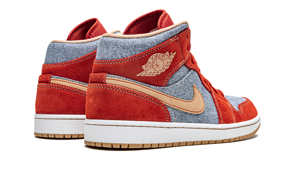 Air Jordan 1 Mid Denim 4