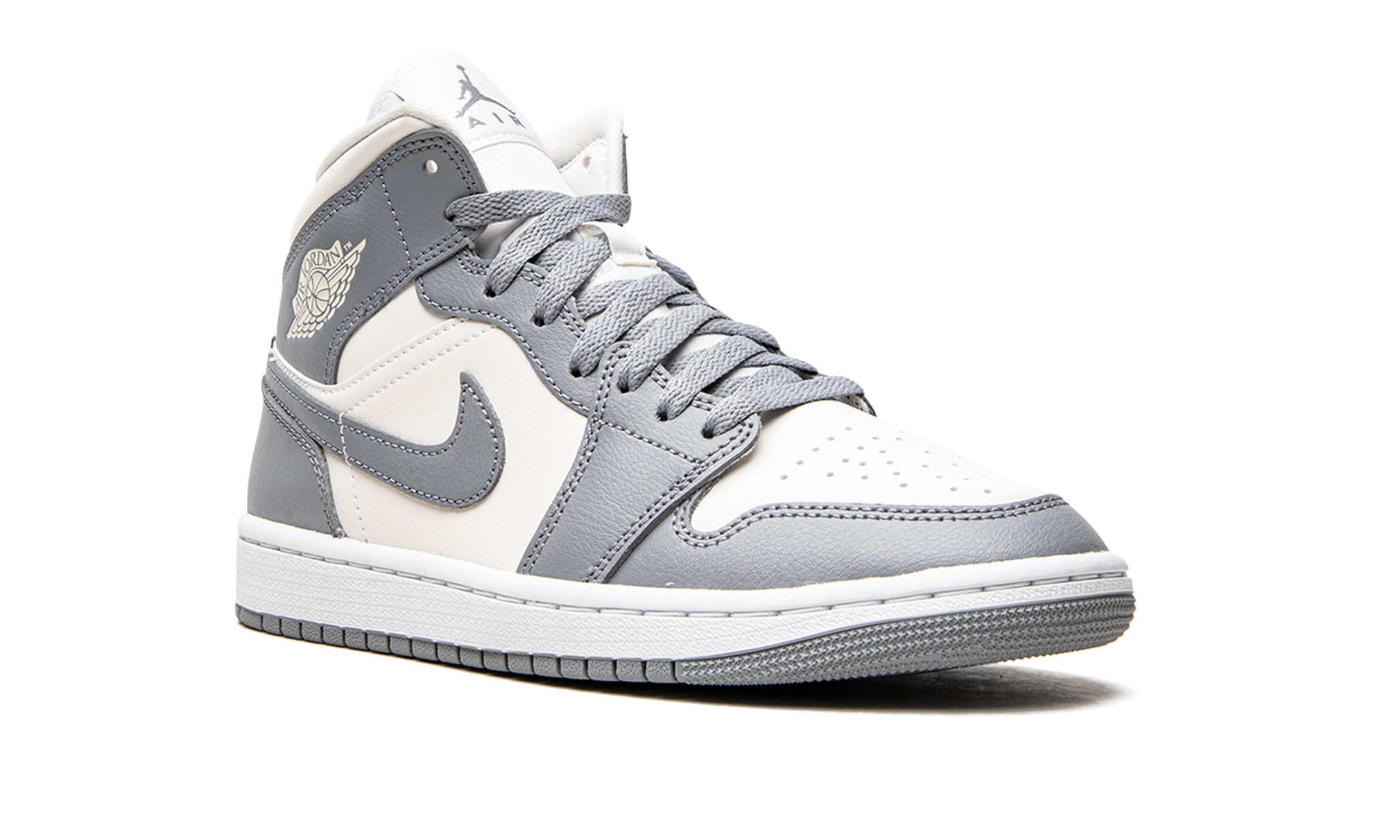 Air Jordan 1 Mid Grey Sail 2