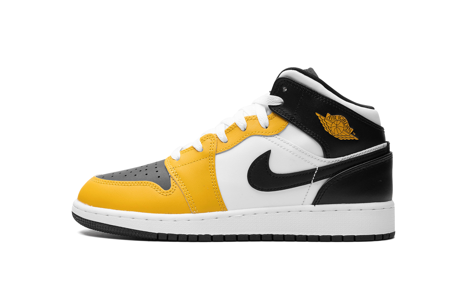 Air Jordan 1 Mid GS Yellow Ochre 1