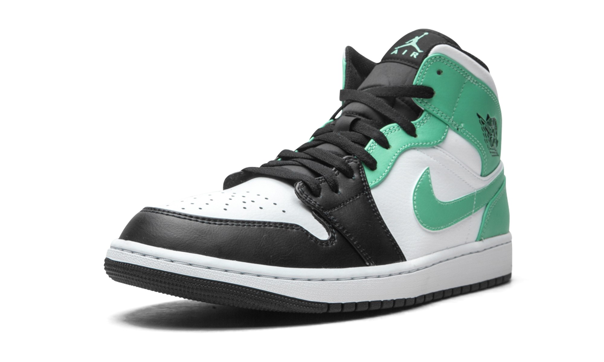 Air Jordan 1 Mid Island Green 4