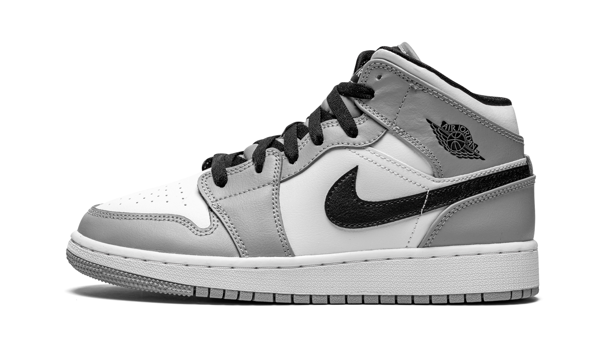 Air Jordan 1 Mid Light Smoke Gray 1