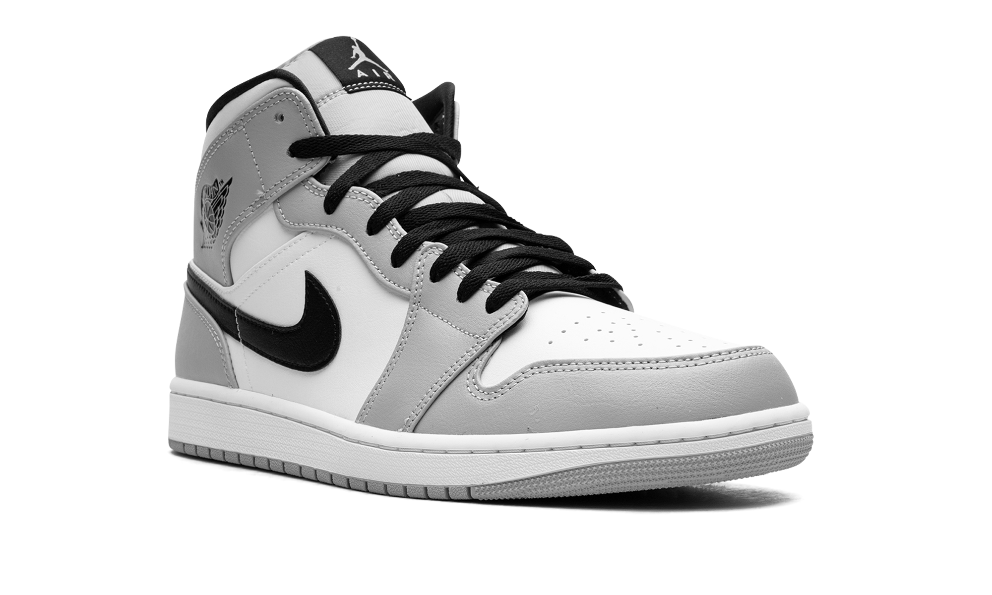 Air Jordan 1 Mid Light Smoke Grey 2