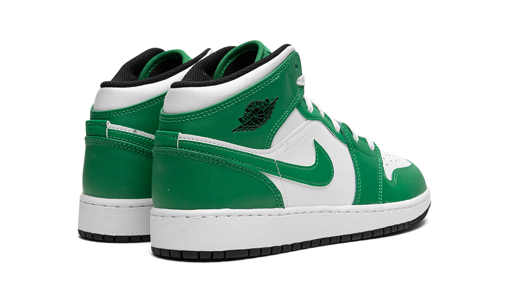 Air Jordan 1 Mid Lucky Green (GS) 4