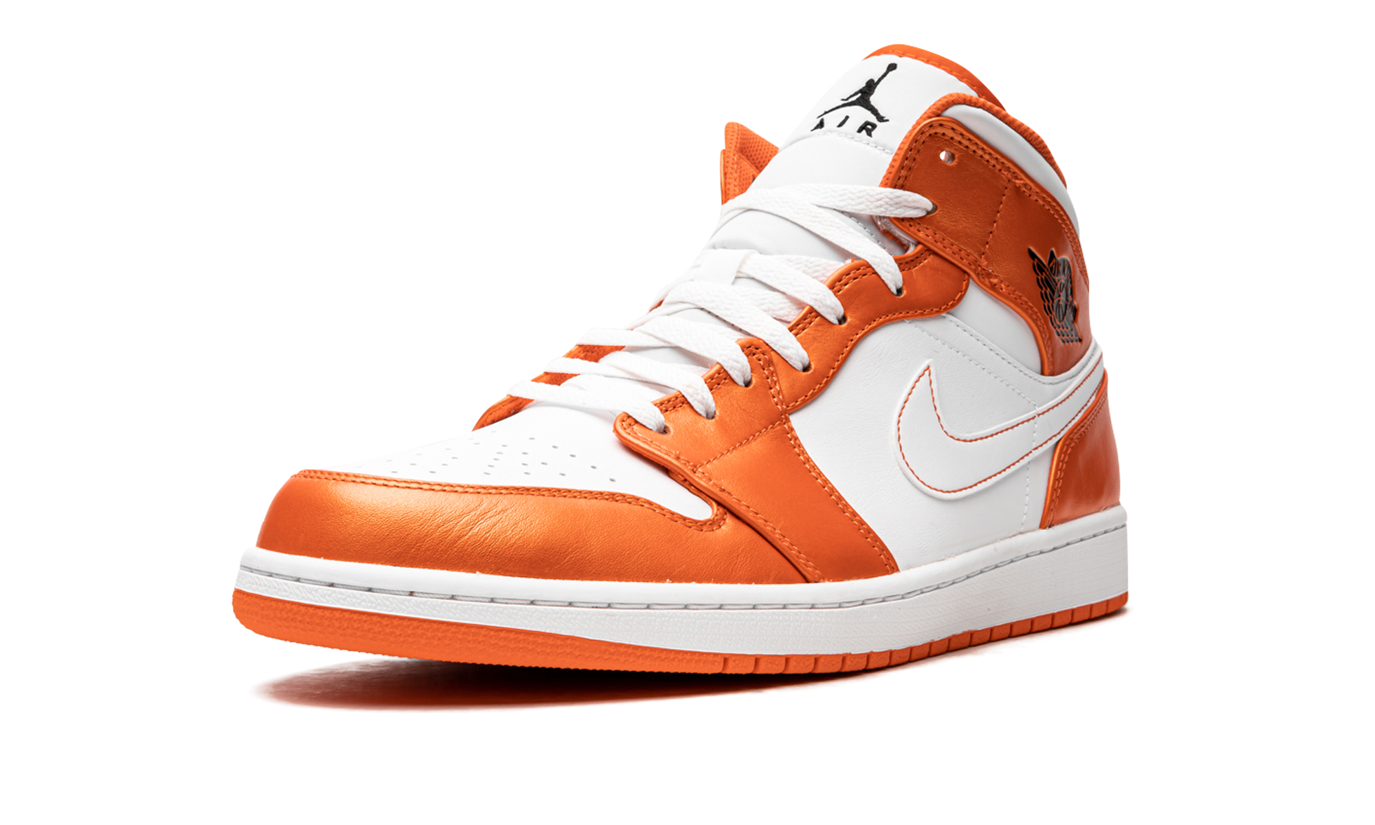 Air Jordan 1 Mid Metallic Orange 4