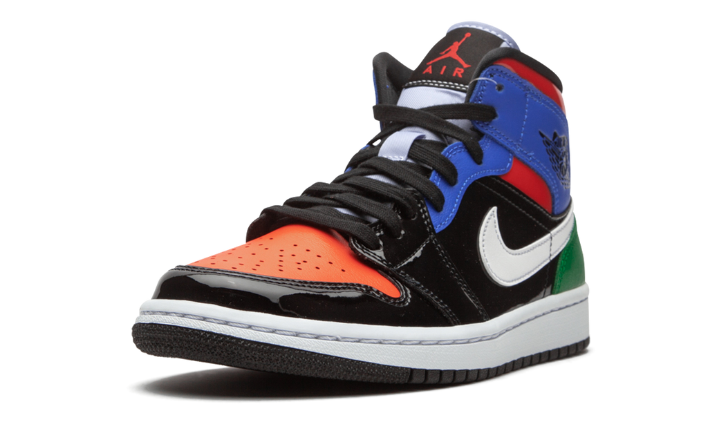 Air Jordan 1 Mid Multi Patent (W) 4