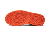Air Jordan 1 Mid Orange Black 6