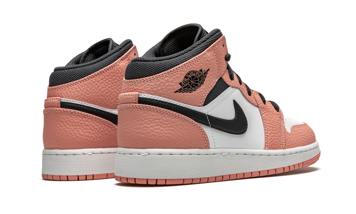 Air Jordan 1 Mid Pink Quartz 4