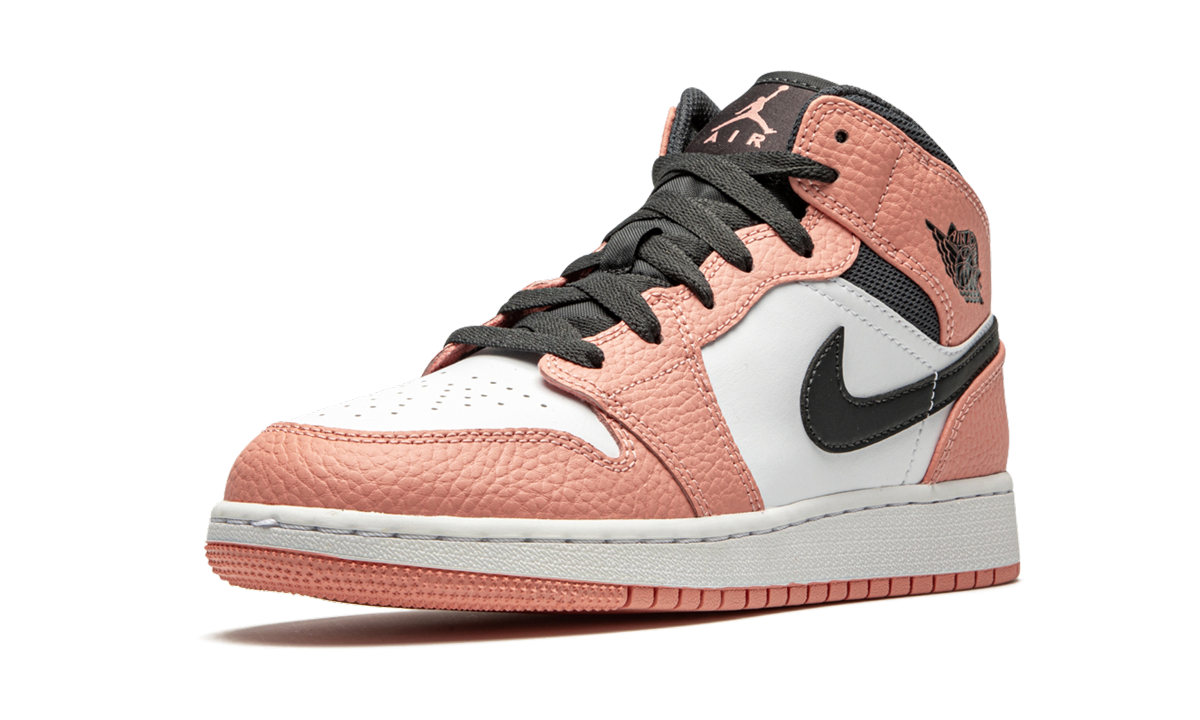 Air Jordan 1 Mid Pink Quartz 5