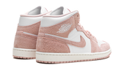 Air Jordan 1 Mid Pink Suede 4