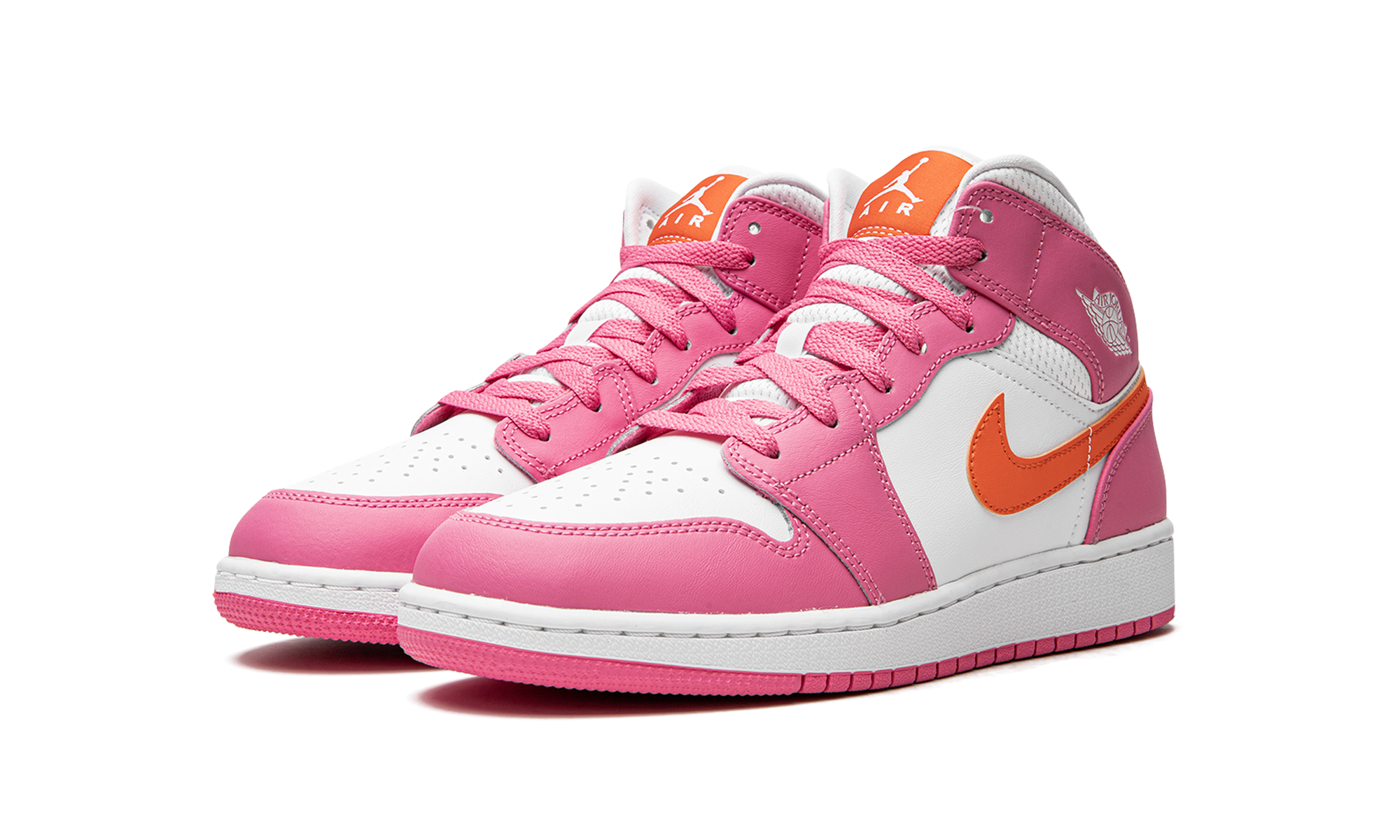 Air Jordan 1 Mid PINKSICLE SAFETY Orange