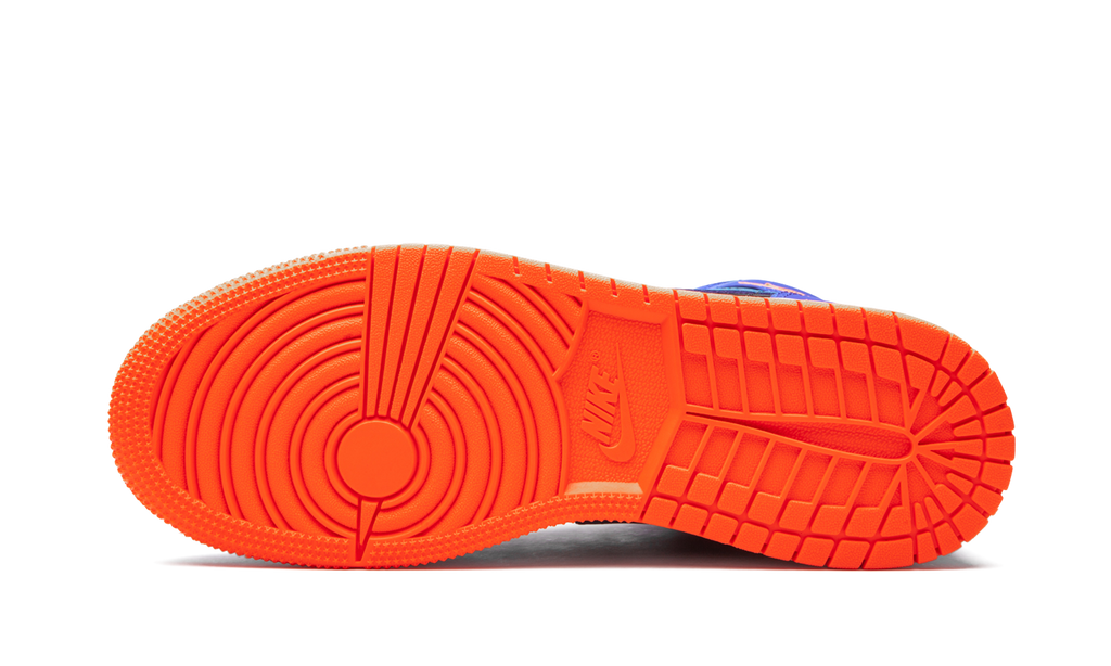 Air Jordan 1 Mid Racer Blue Green Abyss (GS) 5