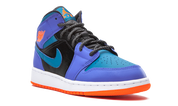 Air Jordan 1 Mid Racer Blue Green Abyss (GS) 7