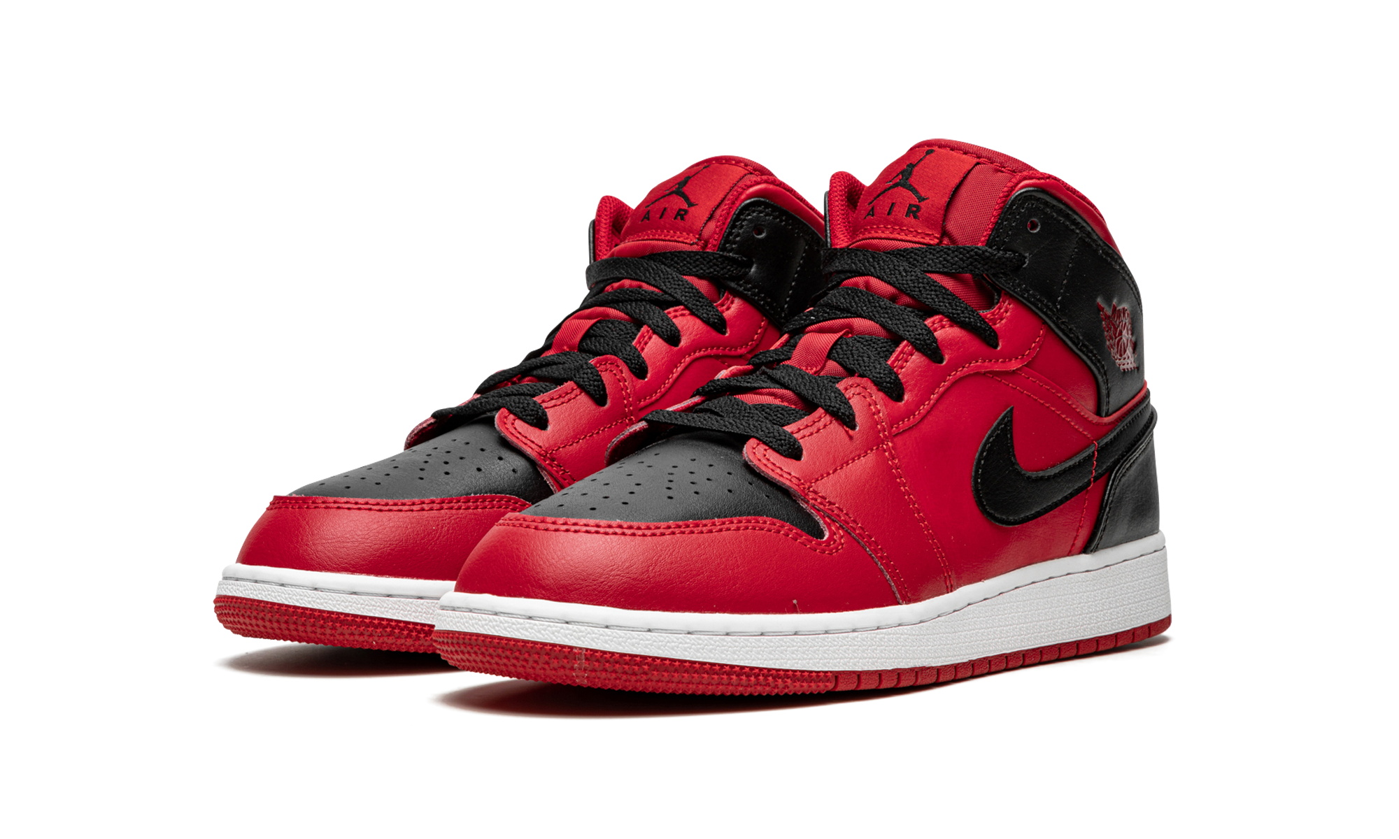 Air Jordan 1 Mid Reverse Bred 2021 (GS) 3