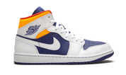 Air Jordan 1 Mid Royal Blue Laser Orange 6