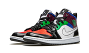 Air Jordan 1 Mid SE Black White Multi-Color (W) 3