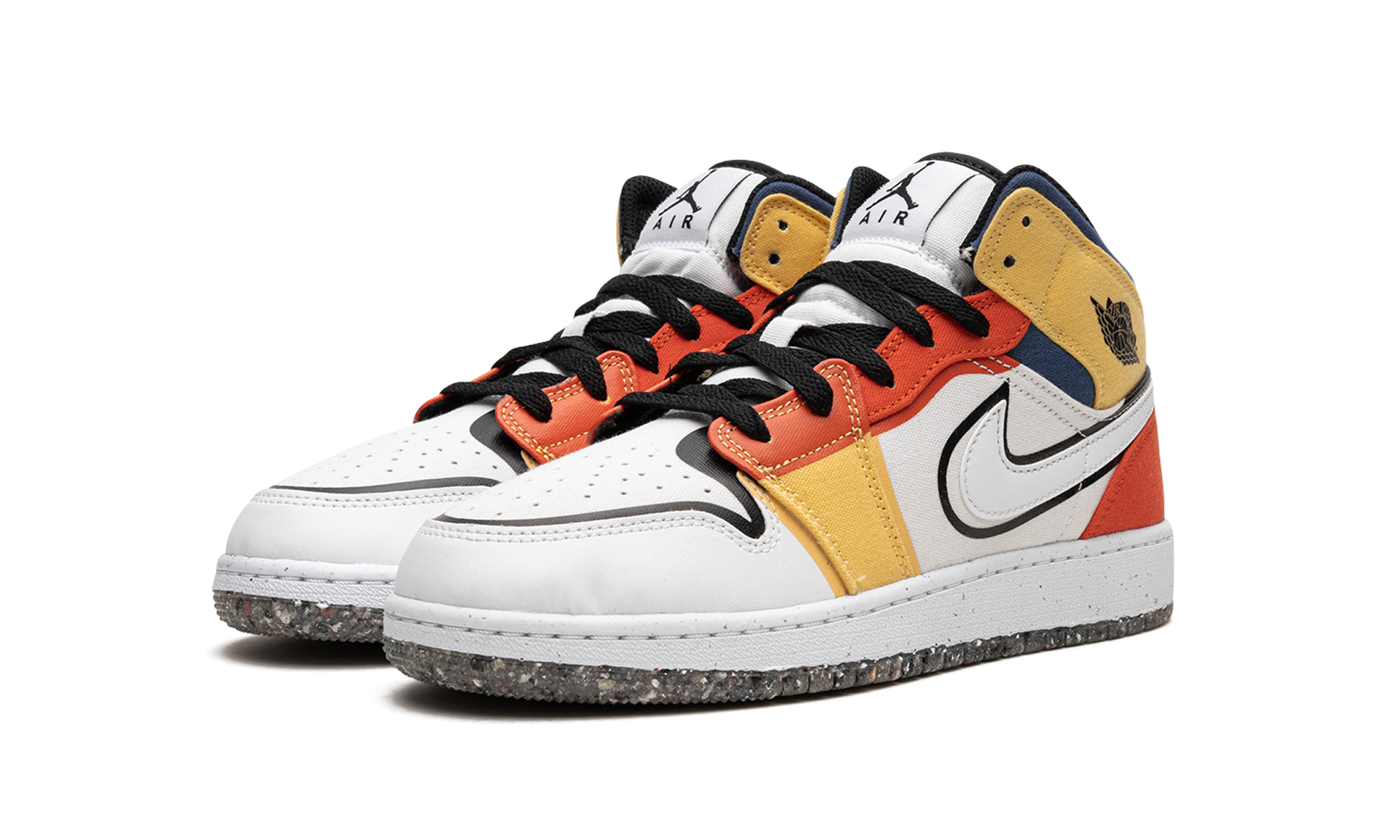 Air Jordan 1 Mid SE Multicolor (GS) 3