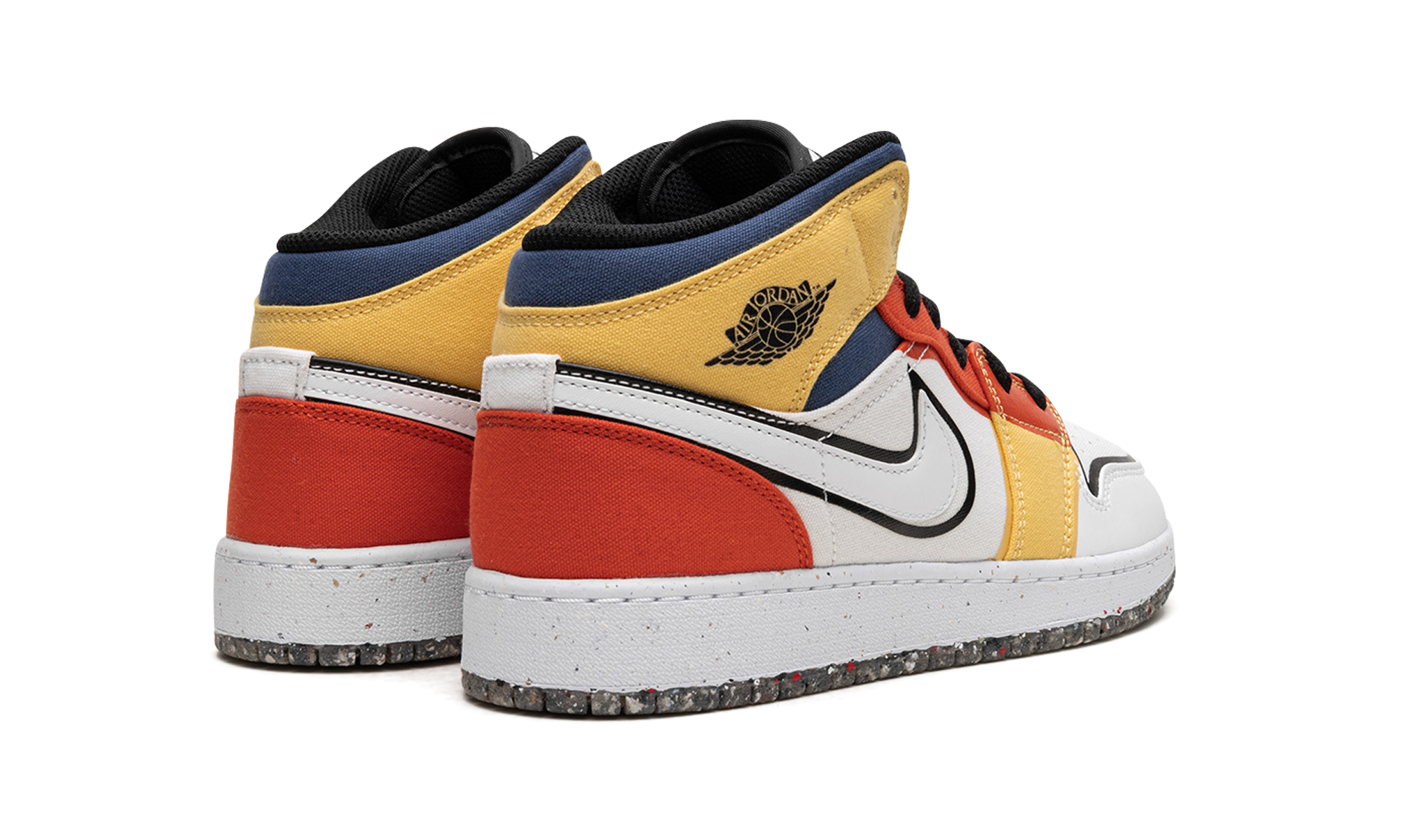 Air Jordan 1 Mid SE Multicolor (GS) 4