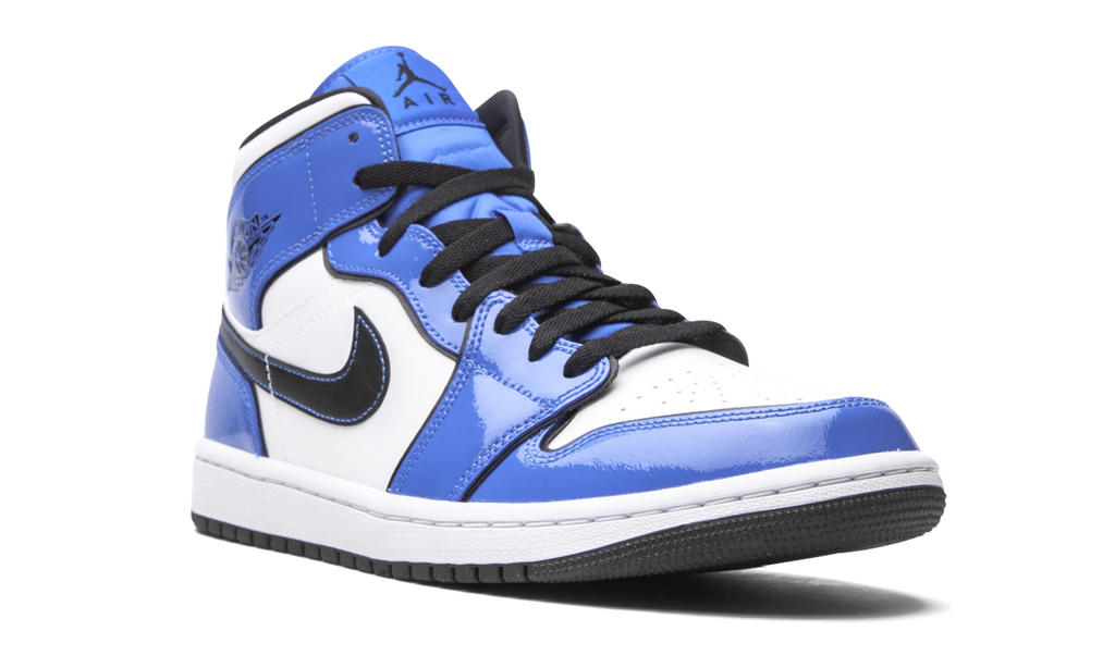 Air Jordan 1 Mid SE Signal Blue 8