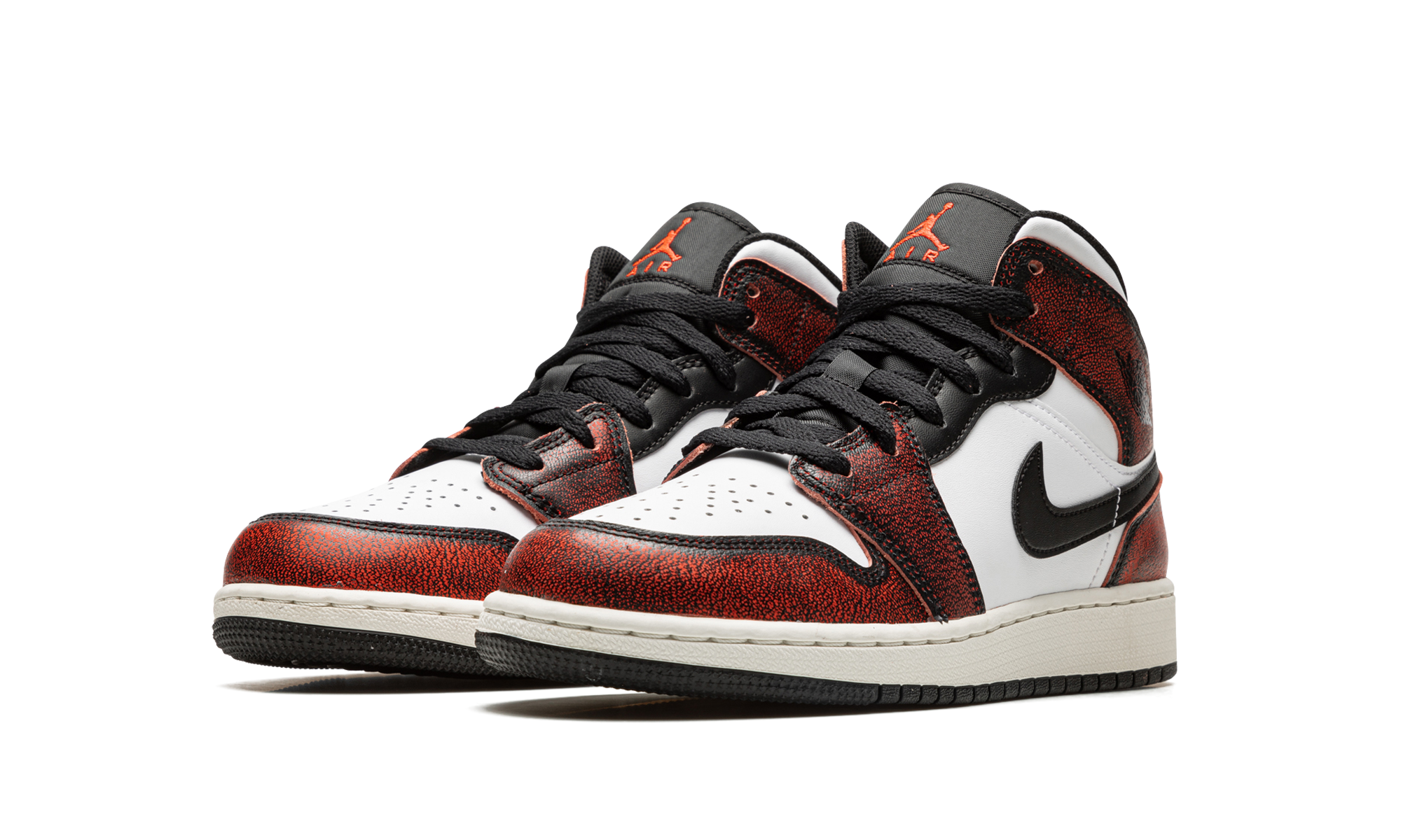 Air Jordan 1 Mid SE Wear-Away Chicago (GS) 3
