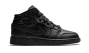 Air Jordan 1 Mid Triple Black (GS) 7